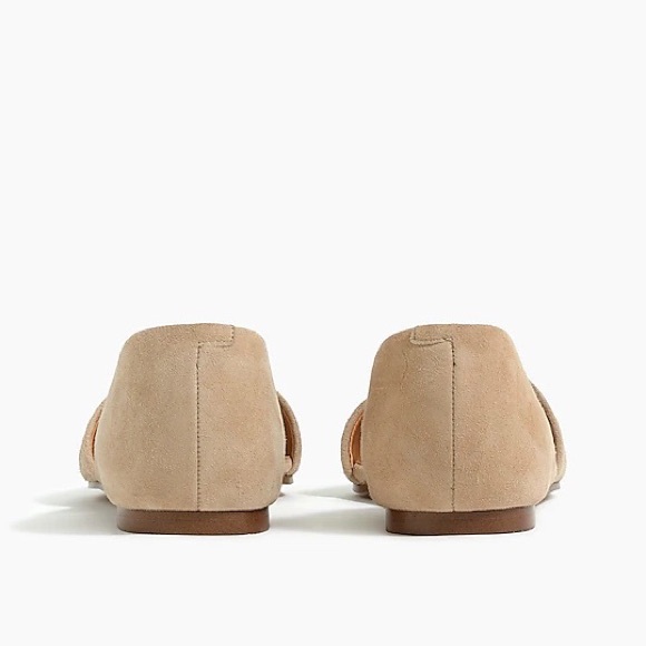 NWT J.Crew Zoe Suede d'Orsay flats - Picture 4 of 10